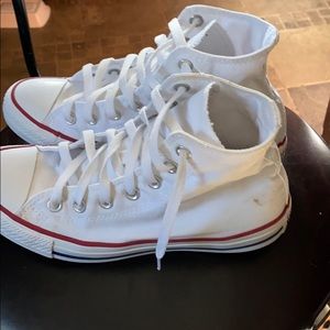 COPY - White converse high tops